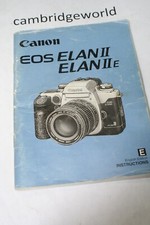 CANON EOS ELAN II IIE CAMERA NEW INSTRUCTION MANUAL GUID BOOK ORIGINAL