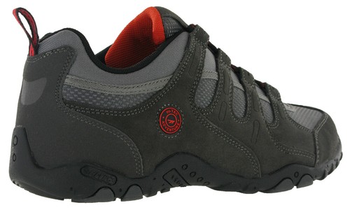 Zapatos para caminar Hi-Tec para hombre Quadra gamuza con cordones senderismo zapatos de trekker Reino Unido7-12 - Imagen 5 de 8