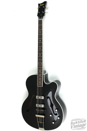 Hofner H500/15 Federal Bass Black Limited Release - Made In Germany - Picture 2 of 5