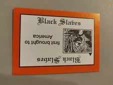 PERSPECTIVE Time Line Game 1992 card used BLACK SLAVES History free shipping