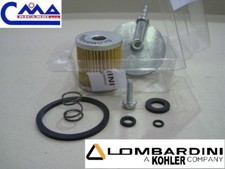 Kit filtro nafta con supporto Lombardini  Goldoni Ferrari  per 10 cv cod.3730028