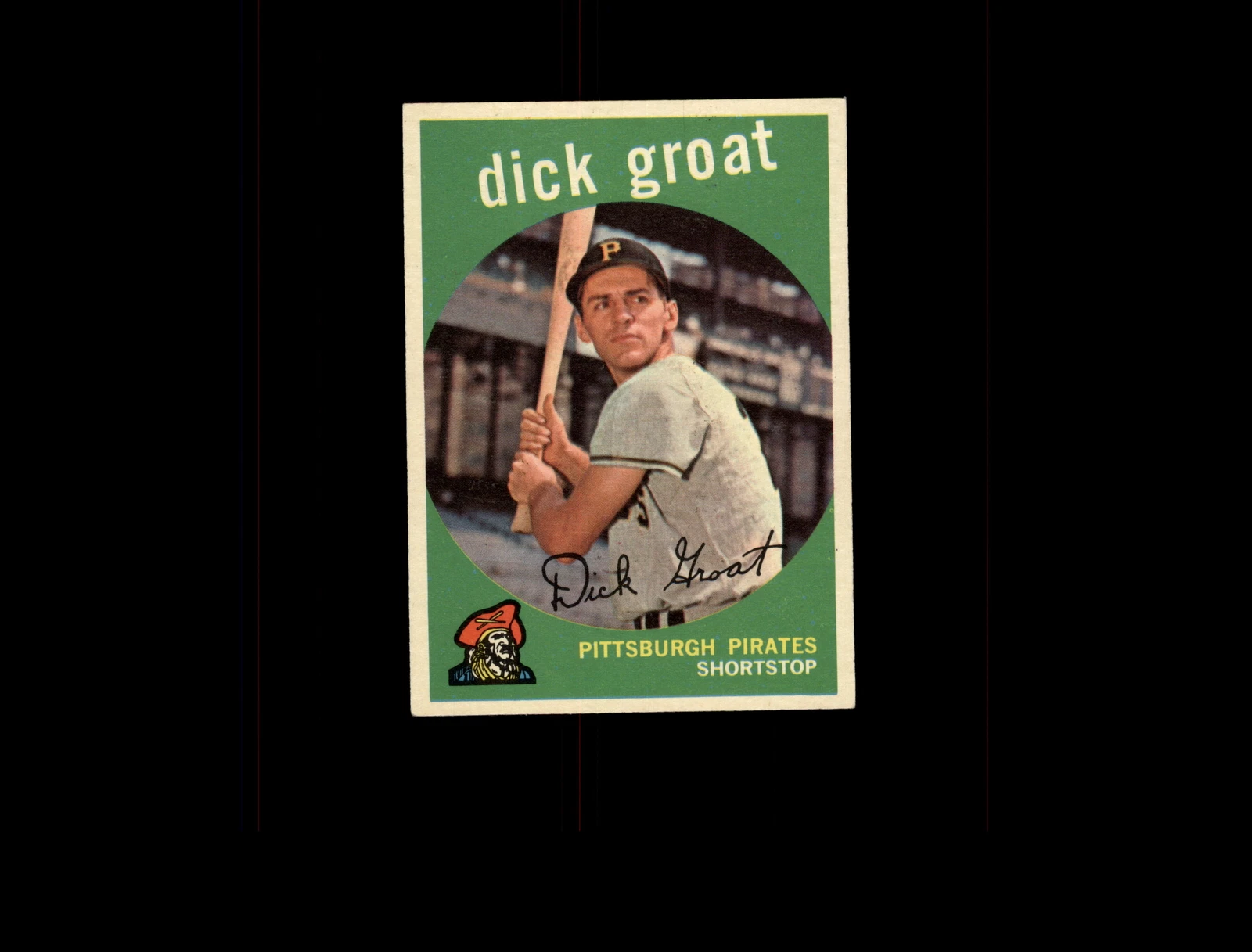 Dick Groat trading card