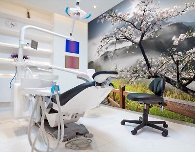 3D Flowers Tree 512 Wallpaper Mural Paper Wall Print Indoor Murals CA Sinsin