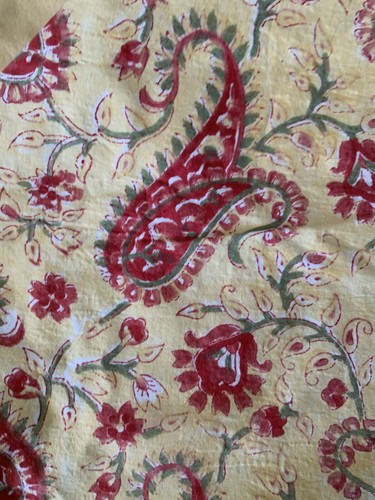 Pottery Barn French Country PAISLEY Cotton Table Runner 18" X 90” - Picture 11 of 13