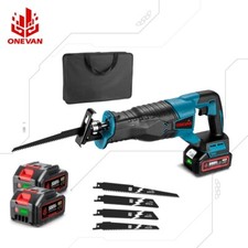 ONEVAN für Makita Akku Säbelsäge Elektrische Reciprosäge Tigersäge 4 Sägeblätter