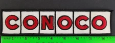 Vintage Conoco Gas Oil Car Truck Auto Racing Patch
