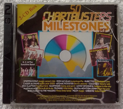 50 Chartbusters & Milestones Vol.1 | 2er CD-Box von Block Buster | Bob Marley..