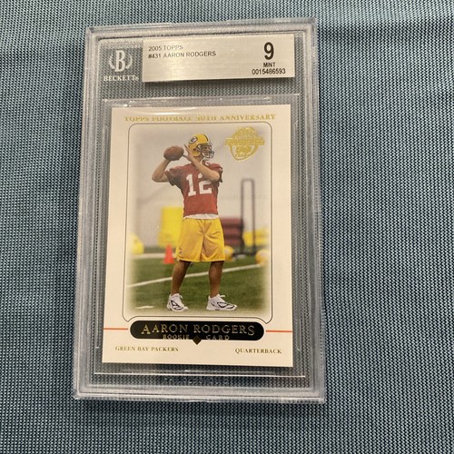 2005 Topps Aaron Rodgers RC Card eBay