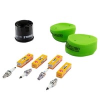 Set Wartung FüR Kawasaki VN 750 Vulcan VN750 86-95 Luftfilter ÖLfilter ZüNdkerze