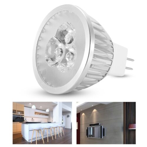 Achievable Aggressive Miles Aluminum LED Bulb Light Cup Floodlight 3W Lamp MR16 Warm White 3000K | eBay