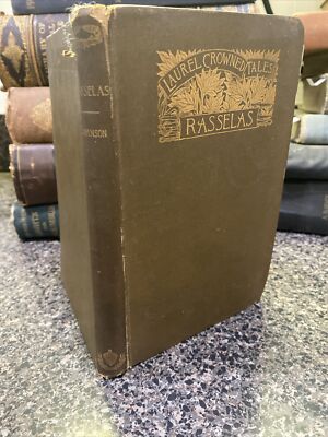Antique 1901 -Rasselas Prince Of Abyssinia by Samuel Johnson New American Ed