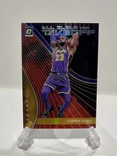 LeBron James 2019-20 Donruss Optic /99 All Clear for Takeoff Red Prizm #2
