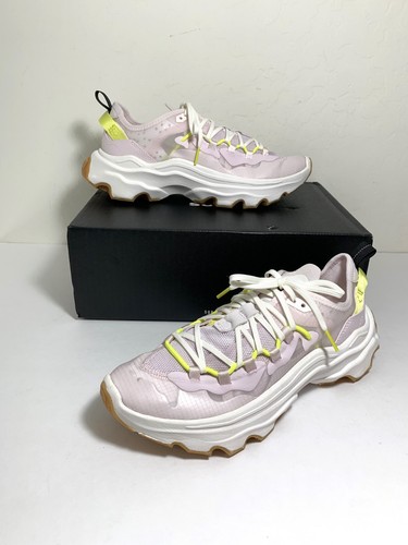 Sorel Kinetic Breakthru Tech Lace Sneakers Low Top Dreamy Sea Salt Size 8 NEW