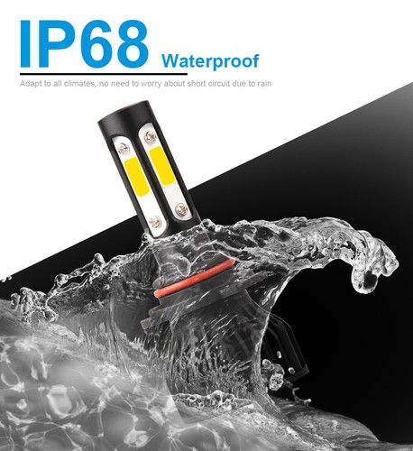 For 2019 2020 Chevy Equinox -2x 4sides 9012 LED Headlight Hi/Lo beam Bulbs Kit - Imagen 7 de 10