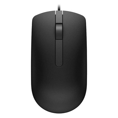 Maus Mouse Dell MS116 Optische USB Schwarz 570-AAIR 1000 DPI Kabelgebunden