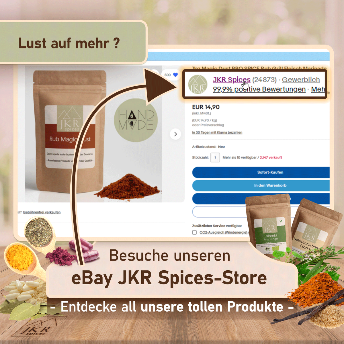 Ingwer (gemahlen), 30g - ' Gewürze & Delikatessen