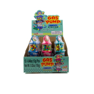 #ad Kidsmania Gas Pump Candy Station 12 Pieces $34.99