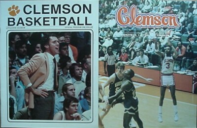 1980 & 1985 CLEMSON vs SOUTH CAROLINA BASKETBALL PROGRAMS (2) BILL FOSTER +