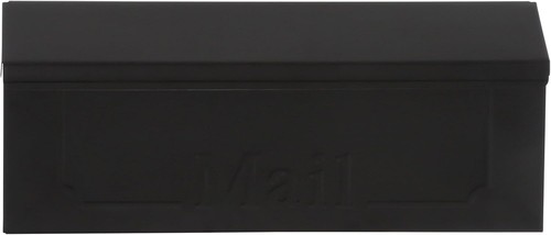Architectural Mailboxes Townhouse Wall-Mount Mailbox, Black, Small - Picture 8 of 11