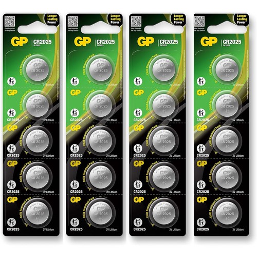GP CR2025 3V Lithium Button Battery Coin Cell DL2025 - EXPIRY 2031 - Picture 5 of 5