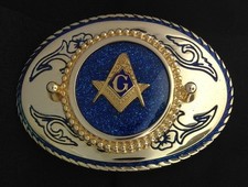Mason Masonic Freemason Belt Buckle - 226