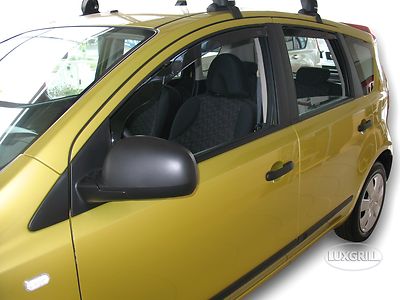 Windabweiser HEKO Passend Für Nissan Note E11 2006-2012 Fließheck 5-Türer 4-Tlg