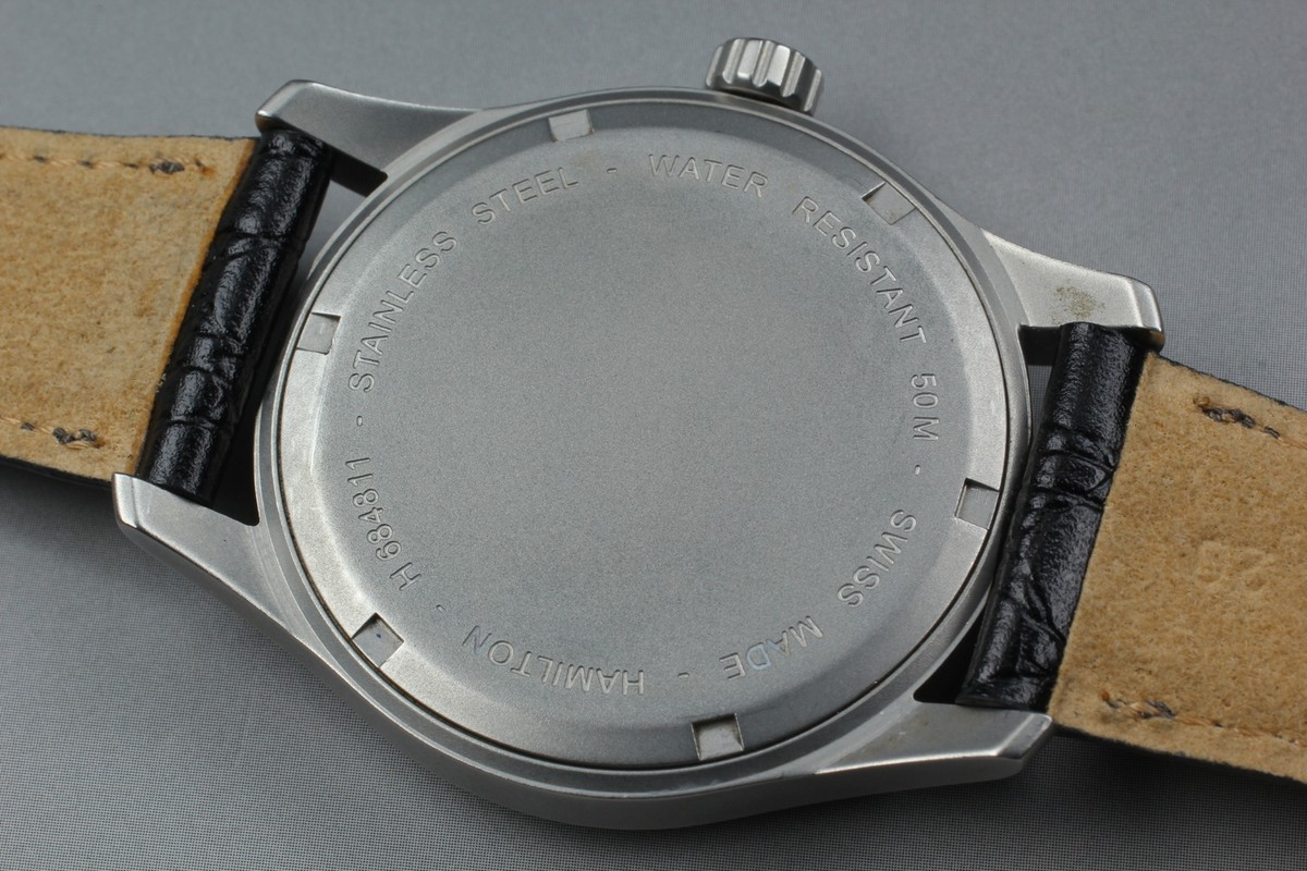 Hamilton Khaki Field Men's Black Watch - H684811 for sale online