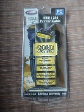 BELKIN IEEE 1284 Printer Cable Gold Series F2A046-10-GLD 10' PC Compatible