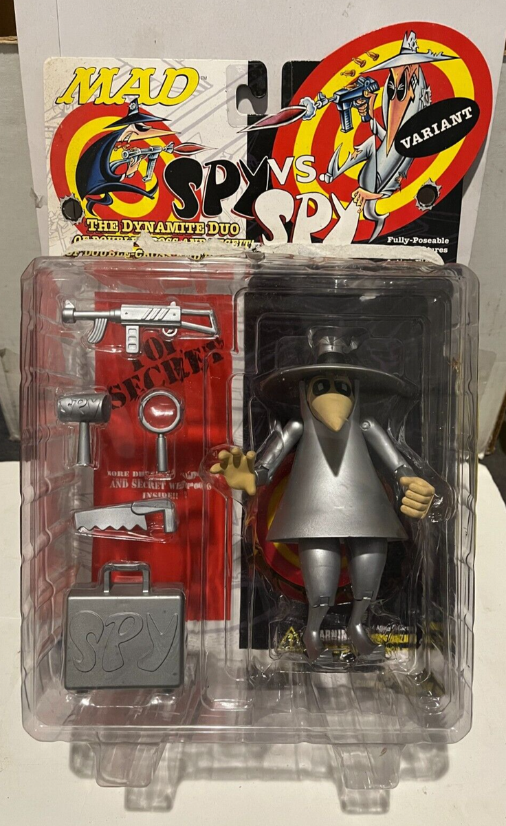 Spy vs Spy Figure Set of 3 with Accessories - Loose - DC Direct