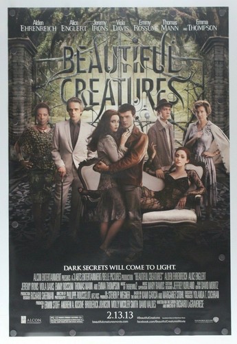 Beautiful Creatures 2013 Double Sided Original Movie Poster 27" x 40"