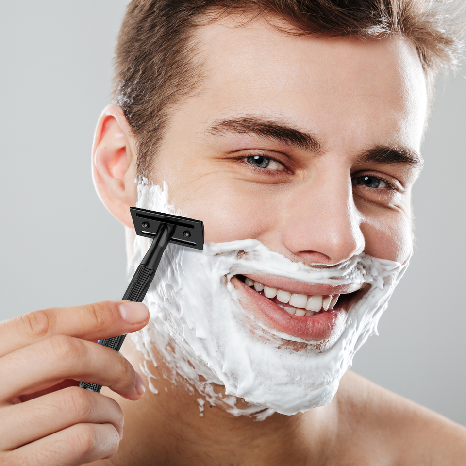 Traditional Classic Rose Gold Double Edge Shaving Safety Razor for ...