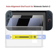 Easy Installation Auto-Dust Full Cover Screen Protector Flim f Nintendo Switch 2