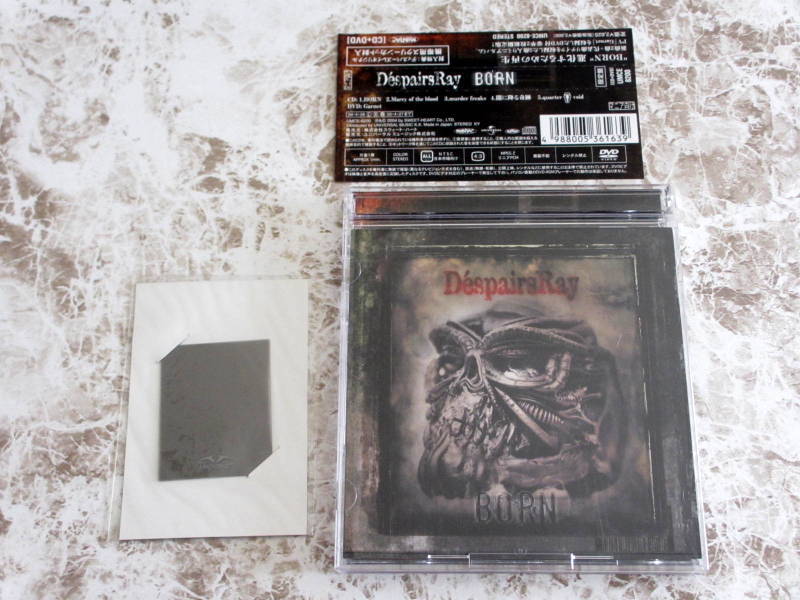 D'espairsRay BORN ポスター D'espairsRay Born Limited edition Japan CD+Sticker+obi | eBay
