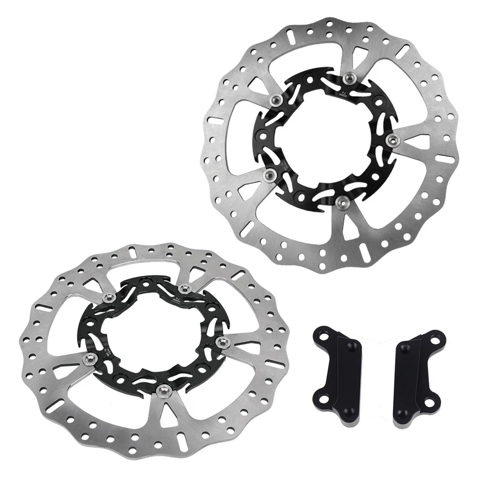 2PCS 14.0" Front Brake Rotor for Harley Street Road Glide FLTRXS FLHTK FLTRU  - Image 3 of 4