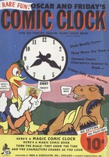Oscar and Fridays Comic Clock #0 VG 1945 Stock Image Low Grade