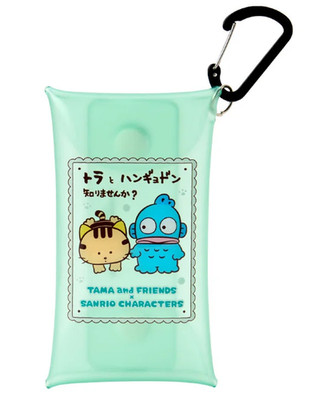 Sanrio Tama & Friends transparente Multi-Hülle Hangyodon Japan NEUE Sanrio...