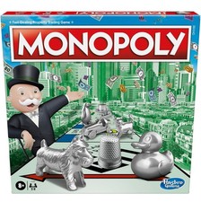 Image of Hasbro Monopoly Board Game, a classic strategy game loved by generations.