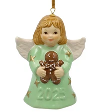 GOEBEL,  2025  ANNUAL ANGEL BELL, 50TH EDITION, COLOR- MINT GREEN,  MINT & BOXED