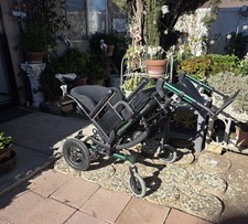 Quickie Iris J3 Tilt Space Wheelchair Green