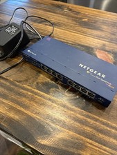 NETGEAR DS108 8 Port 10/100 MBPS Dual Speed Fast Ethernet Hub With AC Adapter