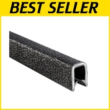Black Pebble Texture Edge Trim 1/4” Edge, Perfect for Efficient DIY Edge Safety