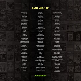 Atari Flashback 12 Gold HDMI Console 130 Classic Games with Pedals AR3080B New