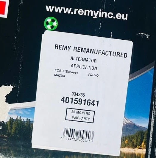 Alternator for Mazda 3 |  Volvo C30 C70 V50 C70 II S40 II 1.6 2.0 TDCI Diesel  - Image 3 of 3