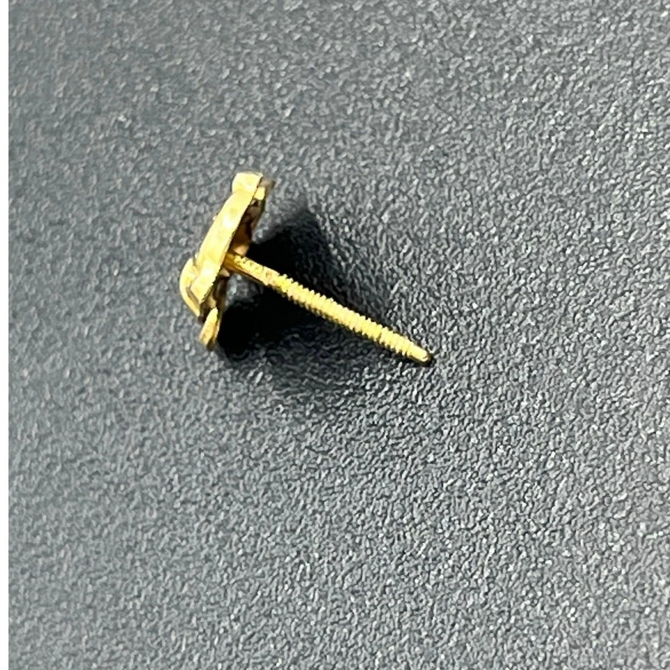 Disney DX Oro Amarillo 14K Icónico Arco Minnie Mouse Pequeños Delicados Aretes Foto 4 de 4