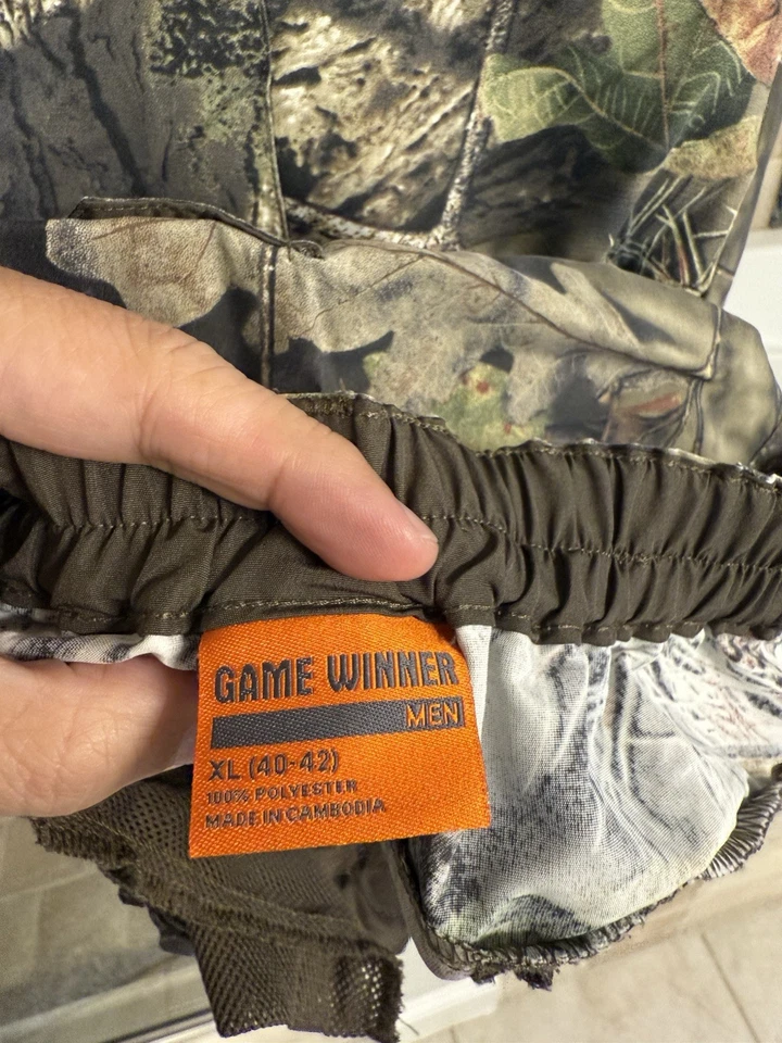Game Winner Men's Camouflage Hunting Pants Size XL - Image 3 of 3