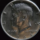 1964 Kennedy Half Dollar 50C Uncirculated Coin US Currency Collectible