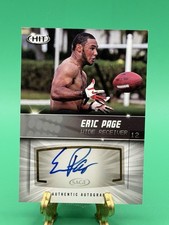 2012 SAGE HIT #A112 Eric Page Autographs AU Toledo Rockets