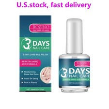 ROZINO 3 Days Nail Care Keratin Amino Acid Formula for Stronger,Healthier Nails