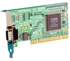 UC-235 1 Port RS232 Low Profile PCI Serial Card, New In Box