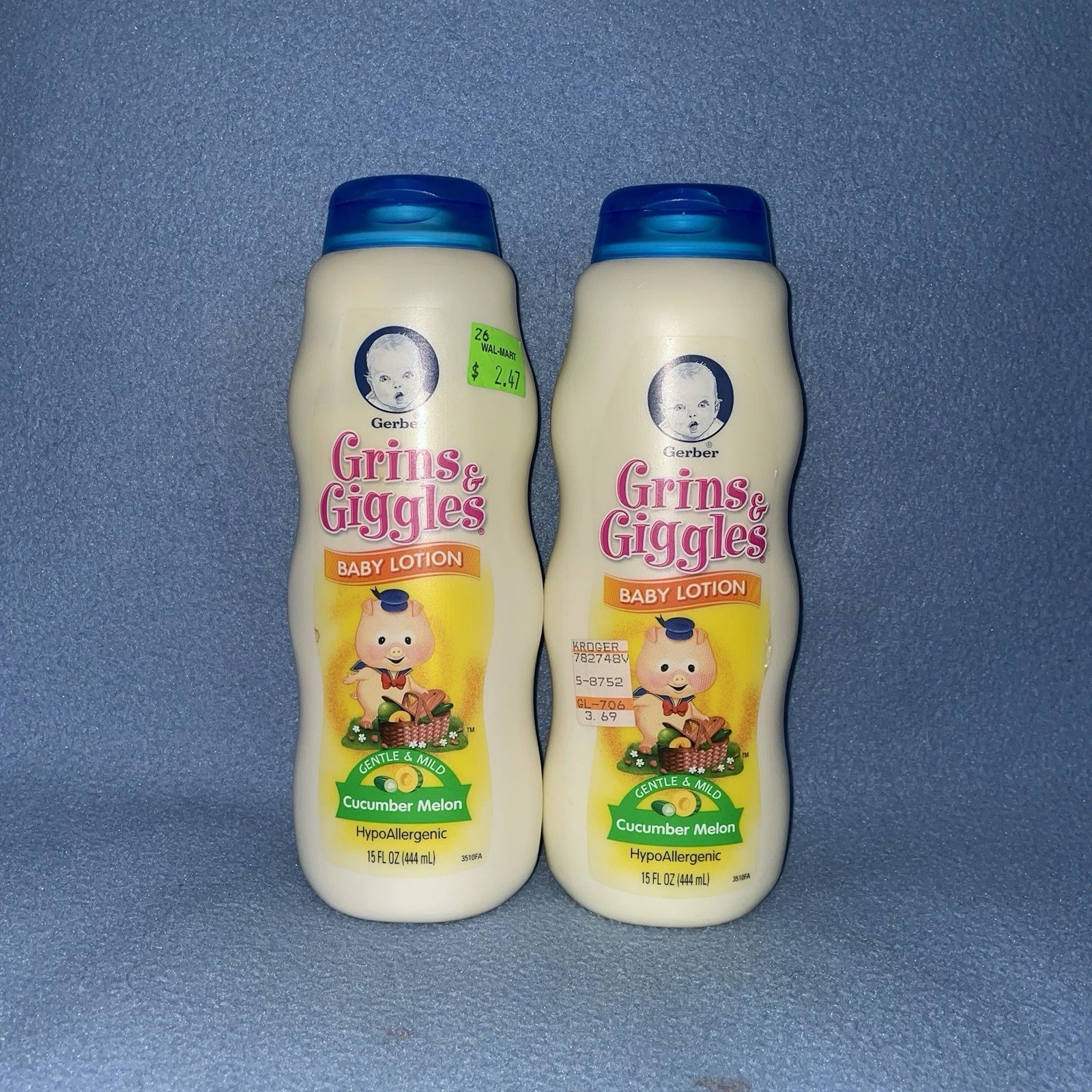 Gerber Grins & Giggles Baby Lotion Hypoallergenic Cucumber Melon Discontinued
Opens in a new window 